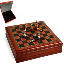 Шахматы деревянные 176-024 Lefard 31x31x9 см