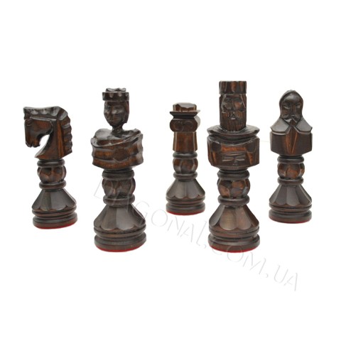 Шаховий набір з цільного дерева Стародавні Гладіатори розмір 60x60 см