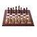 Дизайнерскький шаховий набір з цільного дерева класична шахова дошка 40x40 см