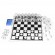 Игровой набор Duke CDJ03-3 шахматы, шашки, карты 3 в 1