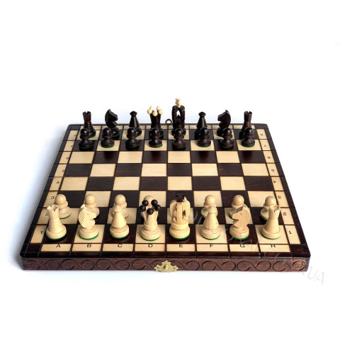 Набор шахматный из натурального дерева Королевские 34 см