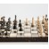 Деревянный шахматный набор жемчужина 35x35 см