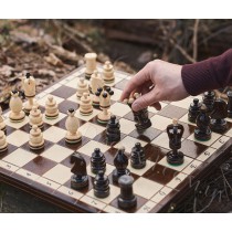 Шахматы королевские деревянные инкрустированные Kings 49 см