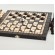3 в 1 Шашки Шахматы Нарды деревянные подарочные размер 35x35 см