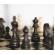 Деревянные шахматы шашки 2 в 1 доска размер 47 см