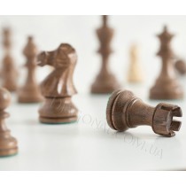 Шахматные фигуры из натурального дерева Американский стаунтон 4