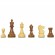 Фигуры шахматные с матча Фишер-Спасский коричневые