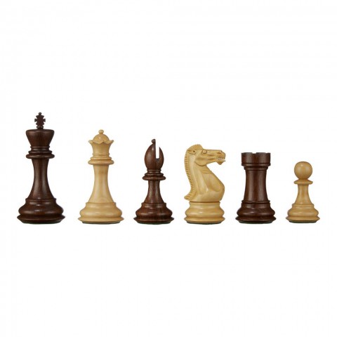 Фигуры шахматные спокойный конь коричневые №6