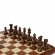 Фигуры шахматные спокойный конь коричневые №6