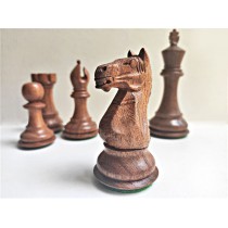 Индийские шахматные фигуры Суприм (Supreme) №7 коричневые