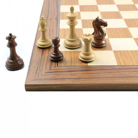 Шахматные фигуры Суприм (Supreme) №5 коричневые