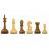 Красивые шахматные фигуры Оксфорд №6 коричневые