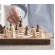 Магнитный шахматный набор из акации складная доска 30x30 см