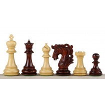 Большие шахматные фигуры Элвис красное дерево №7