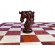 Шахматная деревянная доска люкс №6 красное дерево падук