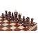 Деревянный шахматный набор размером 30x30 см