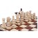 Деревянный шахматный набор размером 30x30 см