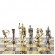 Уникальные шахматы Лучники в деревянном футляре коричневые 44x44 см
