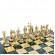 Шахматный набор греко римская война зеленый Manopoulos 44x44 см