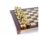 Шахматный набор Мушкетеры, в деревянном футляре S12RED 44x44 см