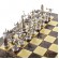 Необычный шахматный набор Дискобол коричневые 54x54 см