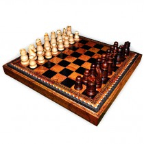 Классические фигуры шахматные деревянные Nigri Scacchi Classica small size