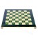 Шахматы минойский воин в деревянном футляре Зеленые 36x36 см