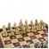 Шахматы дорожные византийская империя в деревянном футляре красные 20x20 см
