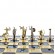 Шахматы Manopoulos в деревянном чехле SK5BLU Греческая мифология 34x34 см