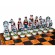 Фигуры шахматные Nigri Scacchi Средневековый рыцарский турнир big size