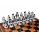 Шахматные фигуры Nigri Scacchi Битва при Ватерлоо small size
