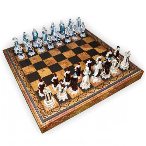 Шахматные фигуры Nigri Scacchi Людовик XIV medium size