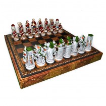 Фигуры шахматные Nigri Scacchi Клеопатра medium size
