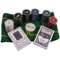 Покерный набор TC04120 Duke с номиналом 120 фишек