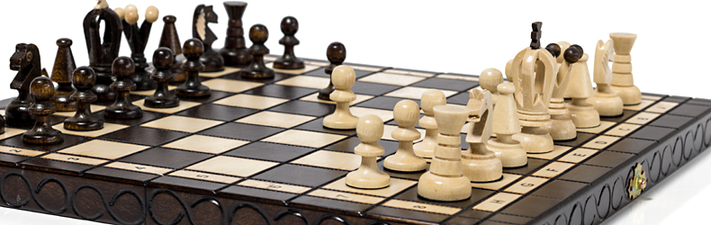 Деревянные шахматы Королевские (Kings Royal) 30 см CH113 Сделано в Польше