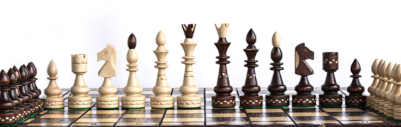 Шахматы деревянные красивые Индийские (Indian) 53 см CH119 - Оригинальный дизайн